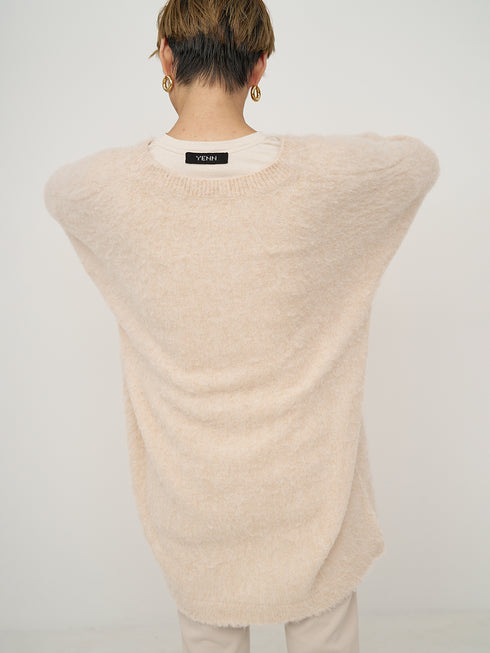 【 予約:11月中旬 】ALPACA MIX TUNIC PO /Y254-91123
